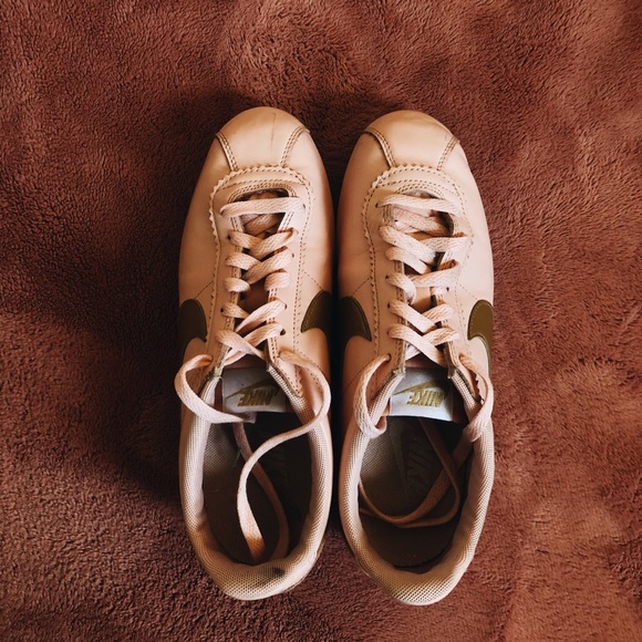 brown nike cortez shoes